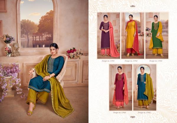 Panch Ratna Alfaaz Silk Designer Dress Material Collection